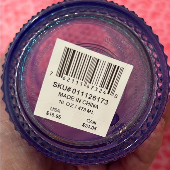 Starbucks Iridescent Purple and Green Tumbler - Picture 3 of 4